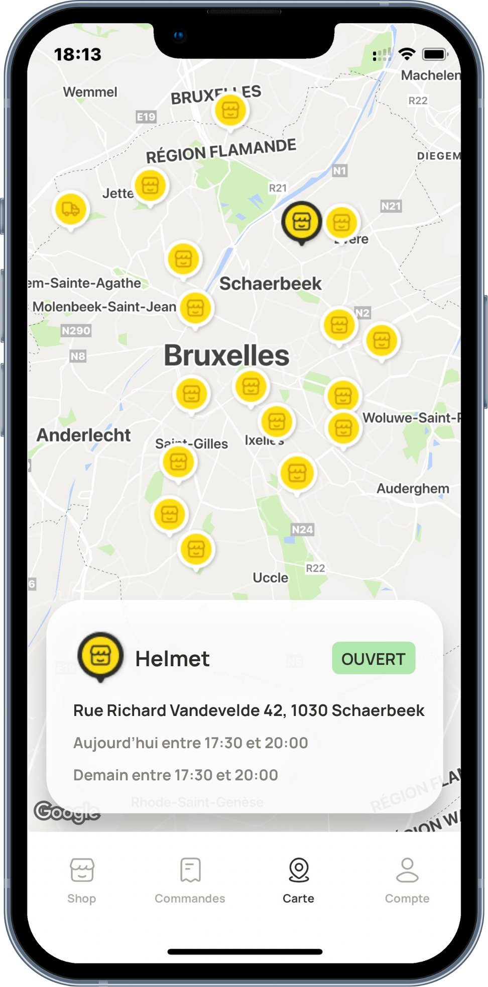 Carte points de retrait Happy Hours Market